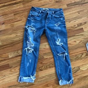 Zara mom jeans #zara #momjeans